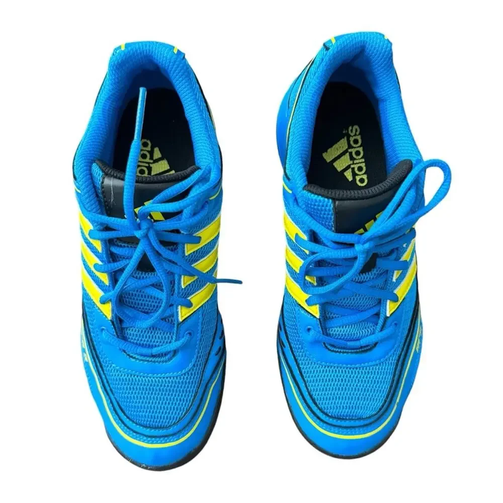 Adidas SRS.3 Blue Yellow Unisex Field Hockey Shoe M6.5 W8 NWT - Picture 3 of 9